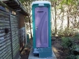 仮設トイレ設置完了